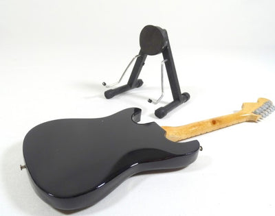Mini guitarra Pink Floyd em madeira de mogno, feita à mão, 27,5 cm, possibilidade de personalização com gravação, presente ideal para fãs de música