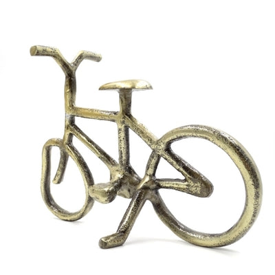 Figura de bicicleta MT209 em metal com possibilidade de personalização por gravação