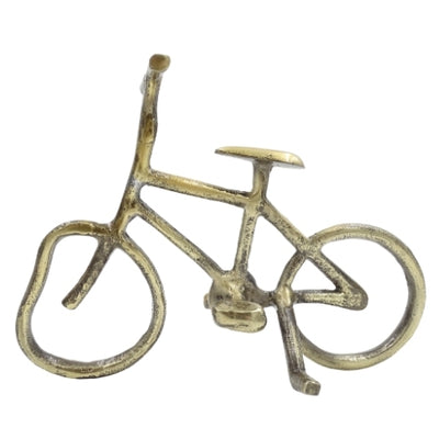 Figura de bicicleta MT209 em metal com possibilidade de personalização por gravação