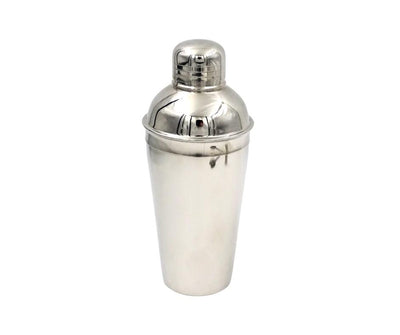 Conjunto de Bar Steel 3 peças com possibilidade de personalização por gravação - Shaker 750 ml, Jigger 15/30 ml, Coador - presente elegante para amantes de cocktails, aço inoxidável, cor prata