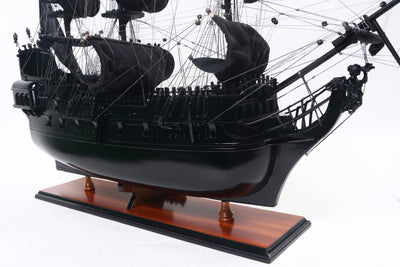 Modelo de Navio Pirata Pérola Negra BP80R com Possibilidade de Personalização por Gravação, comprimento 89 cm, presente exclusivo para qualquer ocasião, artesanato artístico, base em madeira