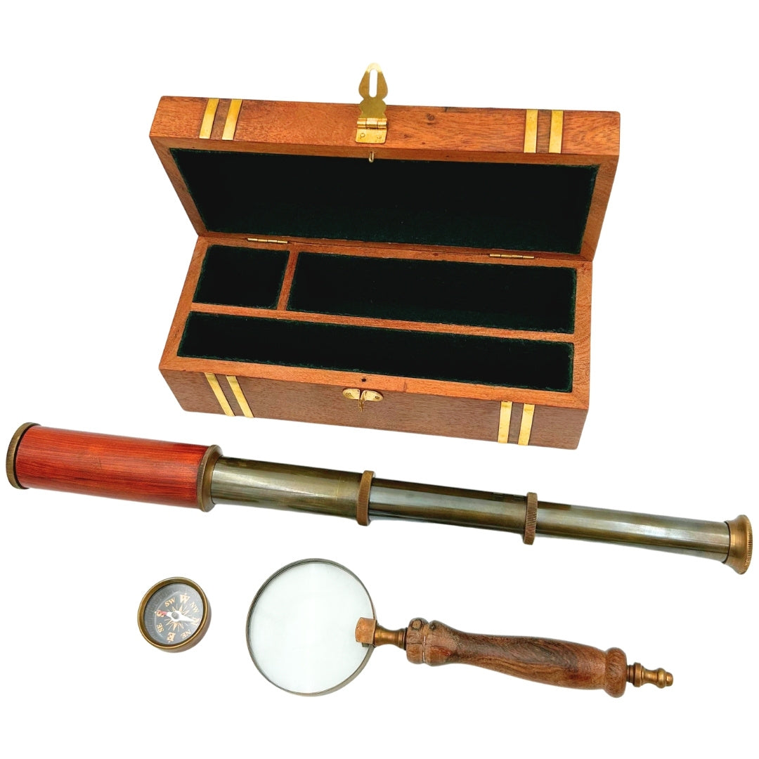 Conjunto de Presente Retro Exclusivo com Gravação