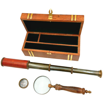 Conjunto de Presente Retro Exclusivo com Gravação