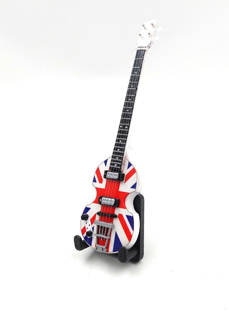 Mini Guitarra Baixo 15 cm Paul McCartney