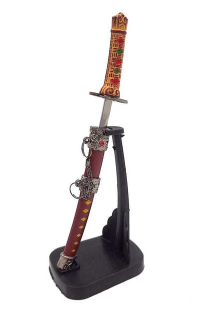 Katana - faca de papel SW-199 com possibilidade de personalização por gravação, ideal para presente, altura 18 cm, bainha decorativa incluída