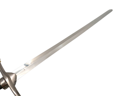 Espada de Cavaleiro em Aço com Bainha, 105 cm — Réplica elegante em aço inoxidável com possibilidade de gravação