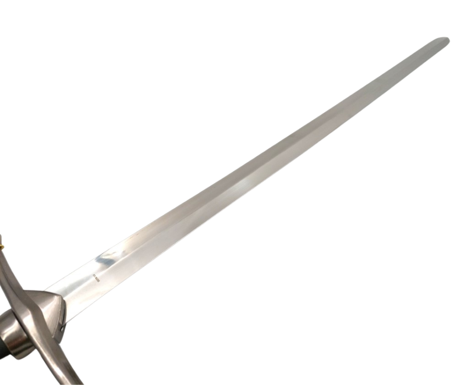 Espada de Cavaleiro em Aço com Bainha, 105 cm — Réplica elegante em aço inoxidável com possibilidade de gravação