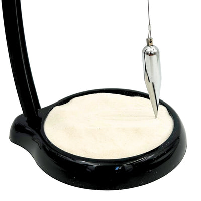 Pêndulo de Areia Sand Pendulum com Gravação - Decoração Inspiradora 38cm com Areia Cinética