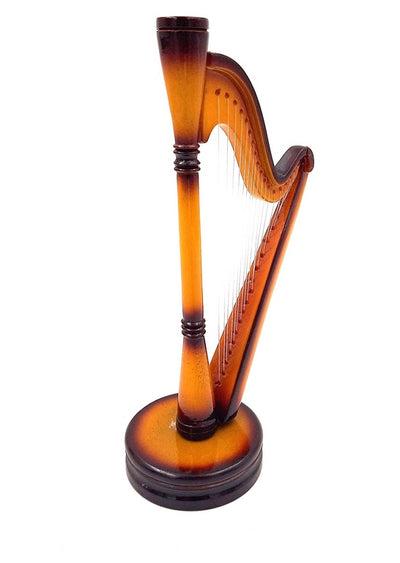 Mini Harpa Decorativa 20 cm com Possibilidade de Gravação