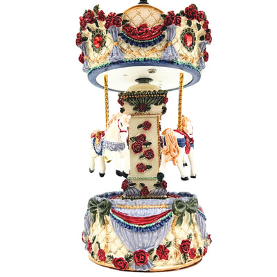 Carrossel Caixa de Música 18cm com Gravação