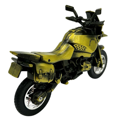 Modelo de Motociclo Metálico HJ1 em Cor Verde Escuro com Possibilidade de Personalização por Gravação
