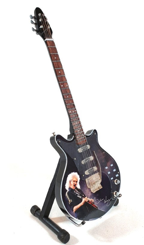 Mini guitarra ao estilo Queen - Brian May Tribute MGT-7979