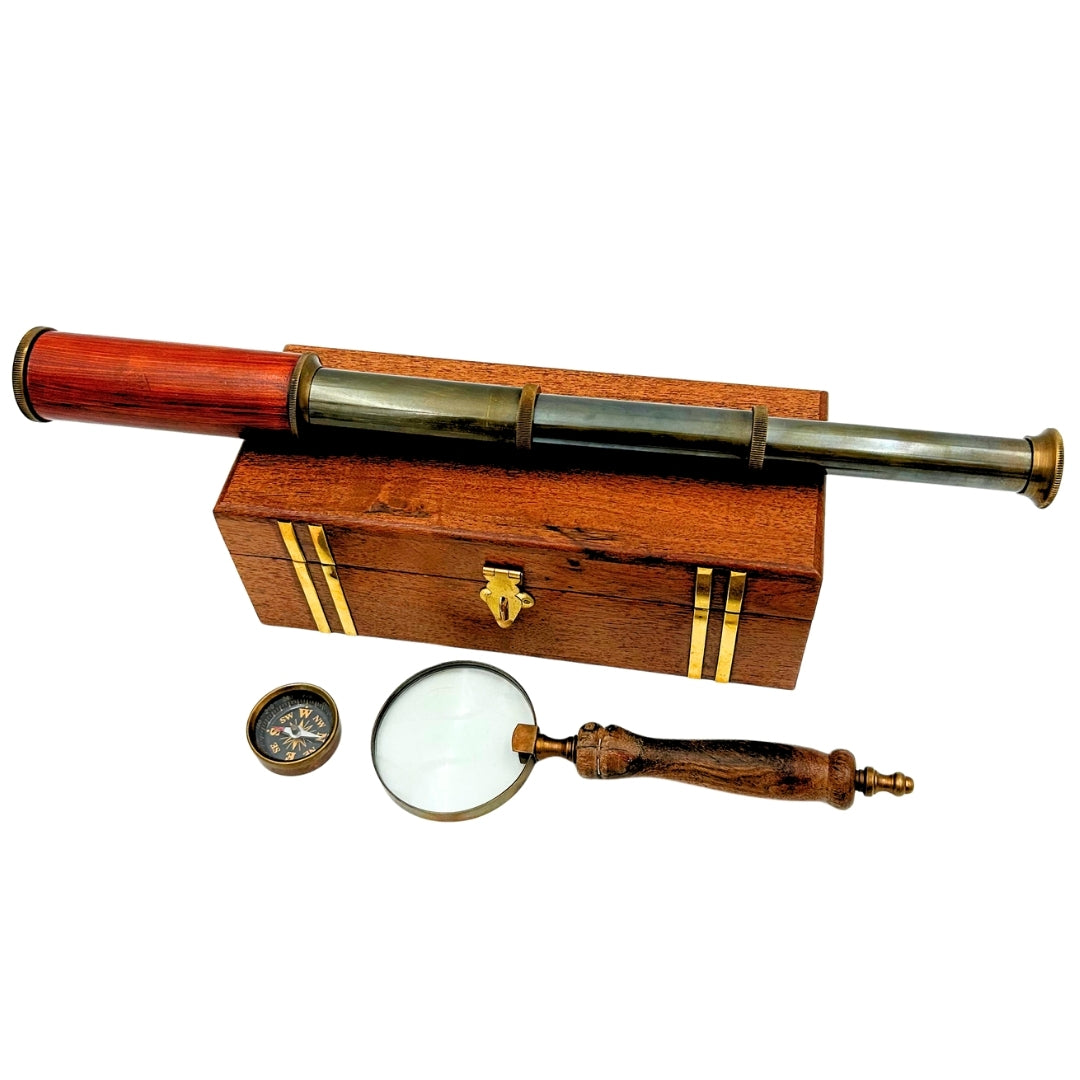 Conjunto de Presente Retro Exclusivo com Gravação