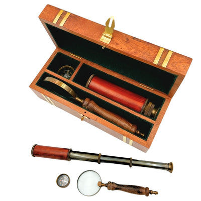 Conjunto de Presente Retro Exclusivo com Gravação
