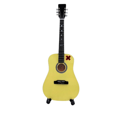 Mini guitarra Ed Sheeran 27,5 cm em mogno com possibilidade de personalização com gravação