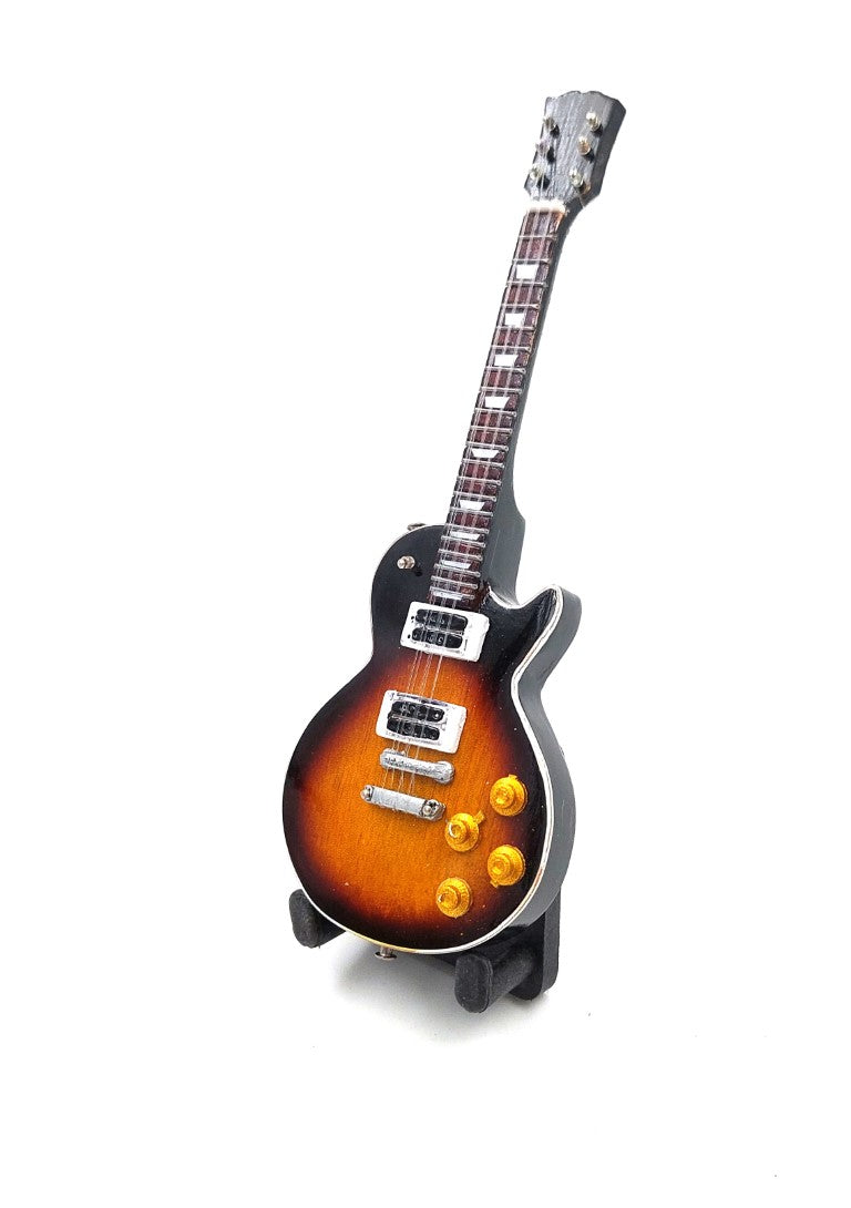 Mini guitarra de 15 cm BMG-024 ao estilo de Slash, com possibilidade de personalização por gravação