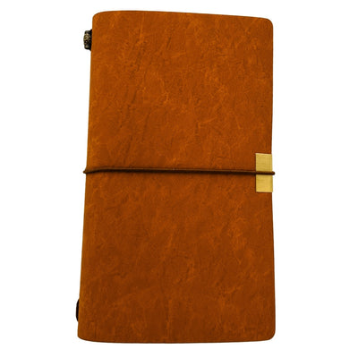 Caderno de Couro de Viajante com Gravação Personalizada