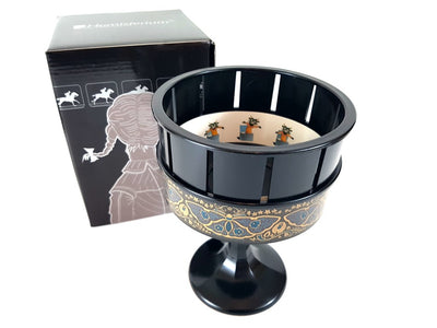 Zoetrop H68 – Projetor de cinema do século XIX com possibilidade de personalização por gravação, ideal para presente – altura 19 cm, design clássico para decoração de interiores