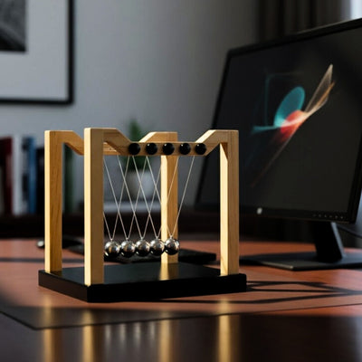 Grandes Bolas de Newton Premium com Gravação