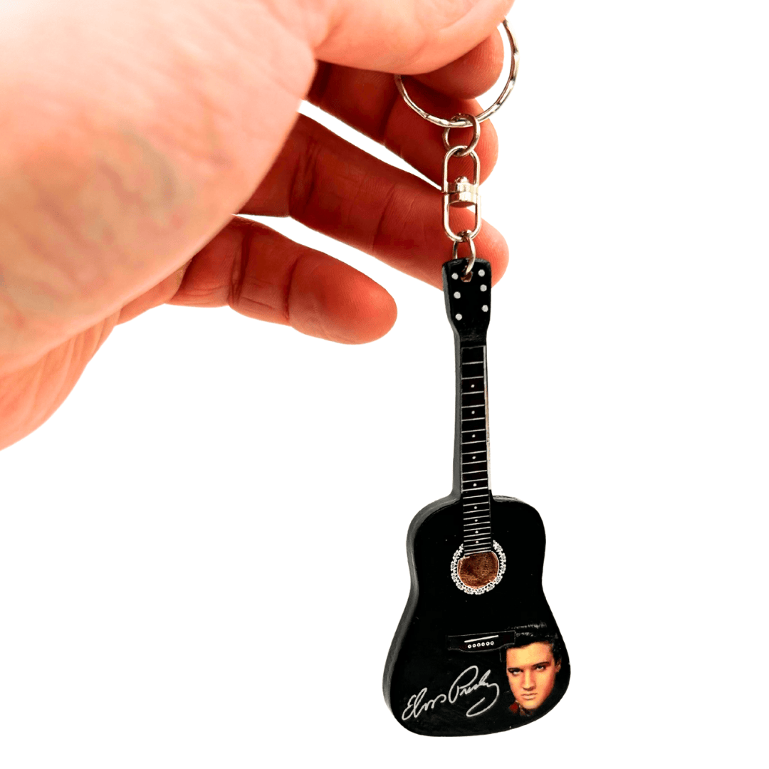 Brelok Gitara Elvis Presley Tribute z Grawerem