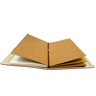 Caderno de Couro de Viajante com Gravação Personalizada