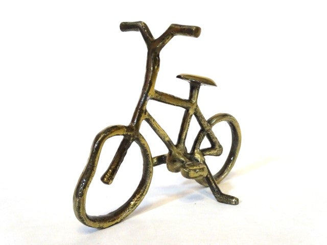 Figura de bicicleta MT209 em metal com possibilidade de personalização por gravação