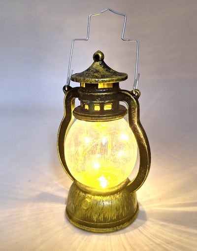 Candeeiro de noite LED em forma de lâmpada de petróleo com possibilidade de personalização por gravação, ideal para presente - altura 12,6 cm, largura 5,8 cm, certificado CE