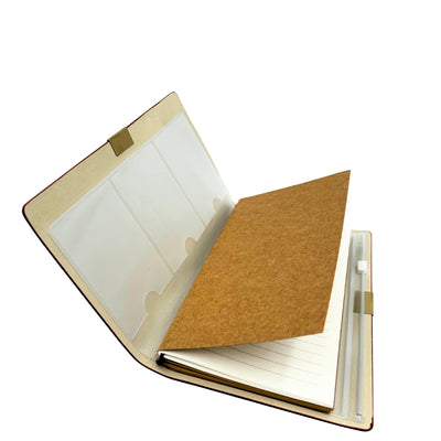 Caderno de Couro de Viajante com Gravação Personalizada