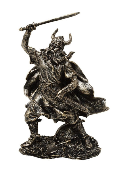 Estátua decorativa de Viking