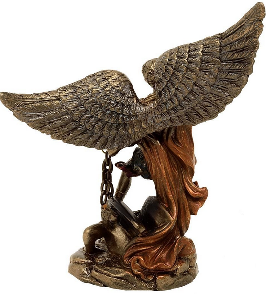 Arcanjo Miguel - estatueta decorativa com possibilidade de personalização por gravação