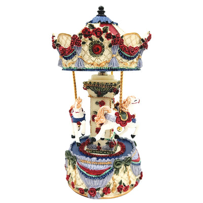 Carrossel Caixa de Música 18cm com Gravação