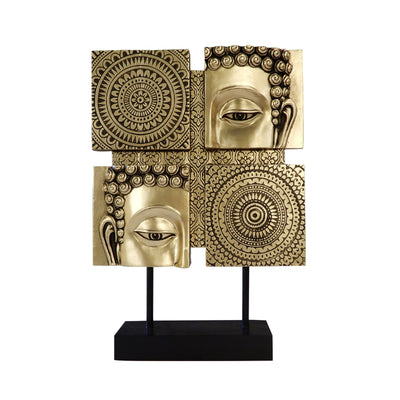 Estatueta Mandala budista com possibilidade de personalização por gravação