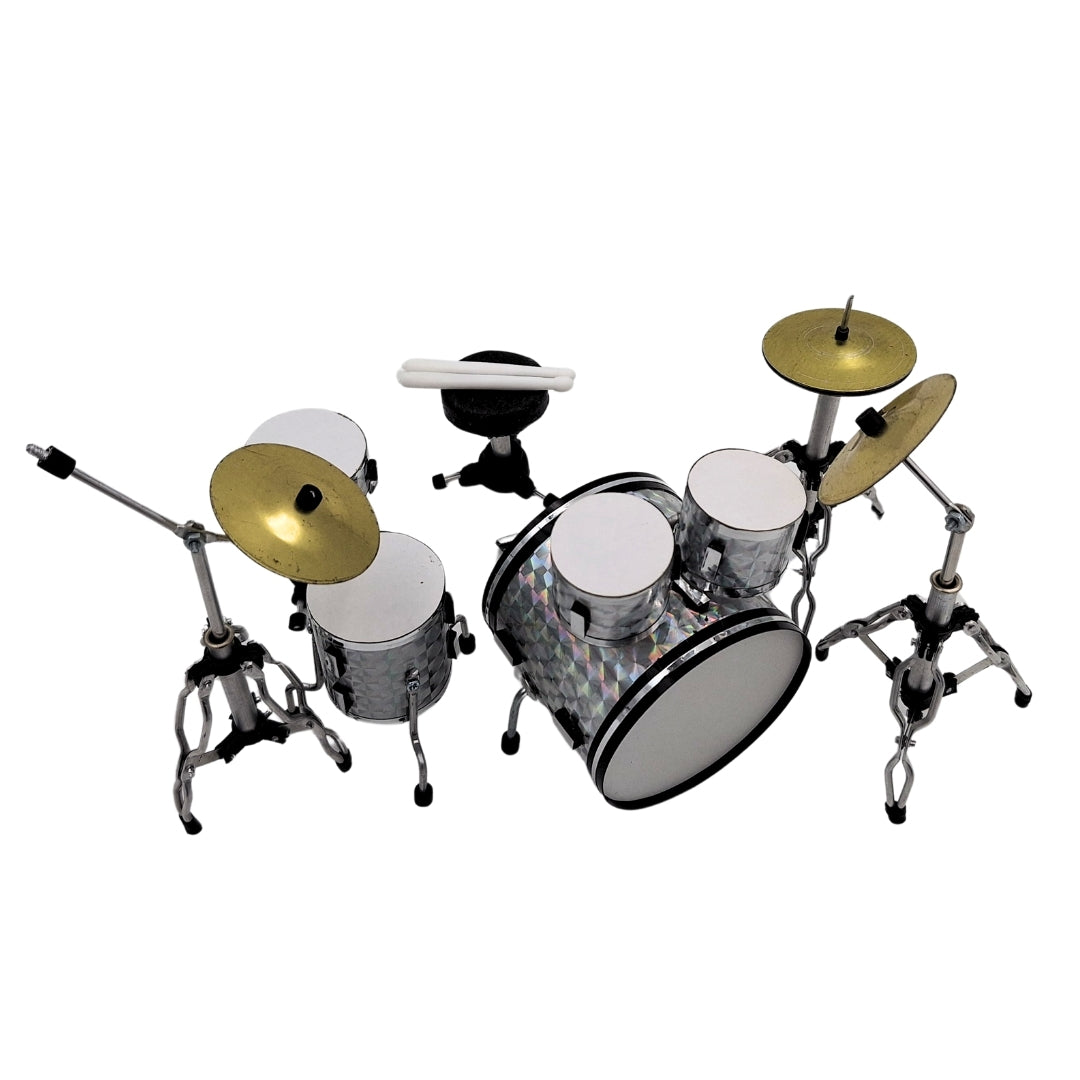 Mini Bateria Decorativa BMD-003 com possibilidade de gravação personalizada