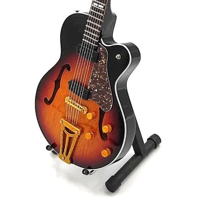 Mini guitarra Elvis Presley escala 1:4 com possibilidade de personalização por gravação