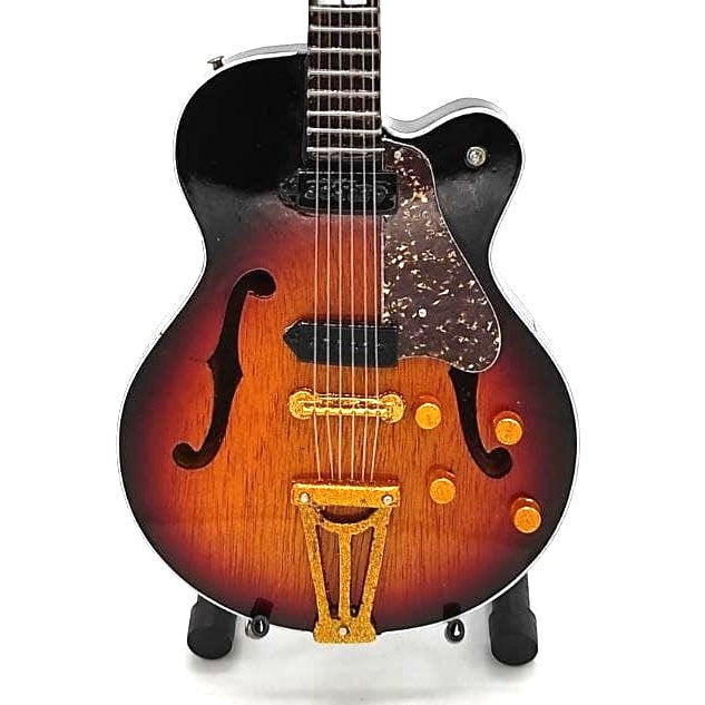 Mini guitarra Elvis Presley escala 1:4 com possibilidade de personalização por gravação