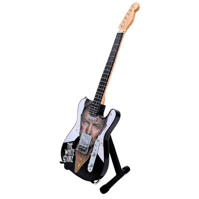 Mini Guitarra de Coleção David Bowie MGT-8976 com gravação