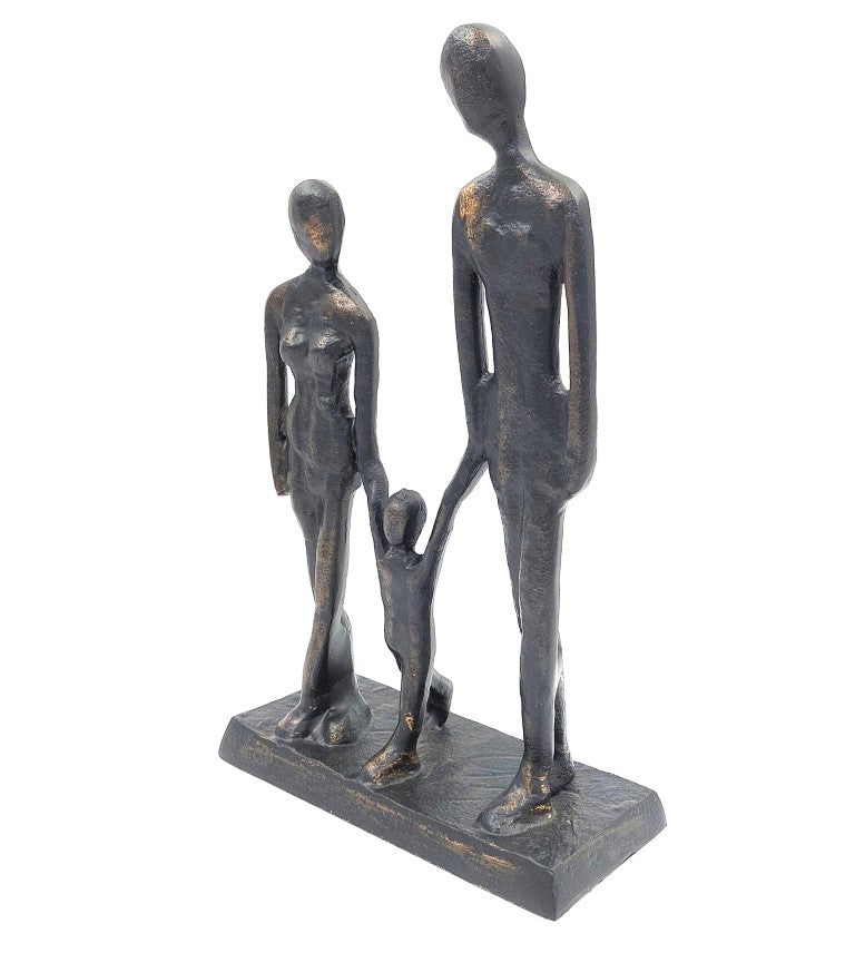 Figura decorativa Família com criança DI-FIG-022