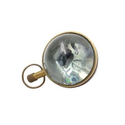 Relógio miniatura de latão CLK-0569 com gravação personalizada