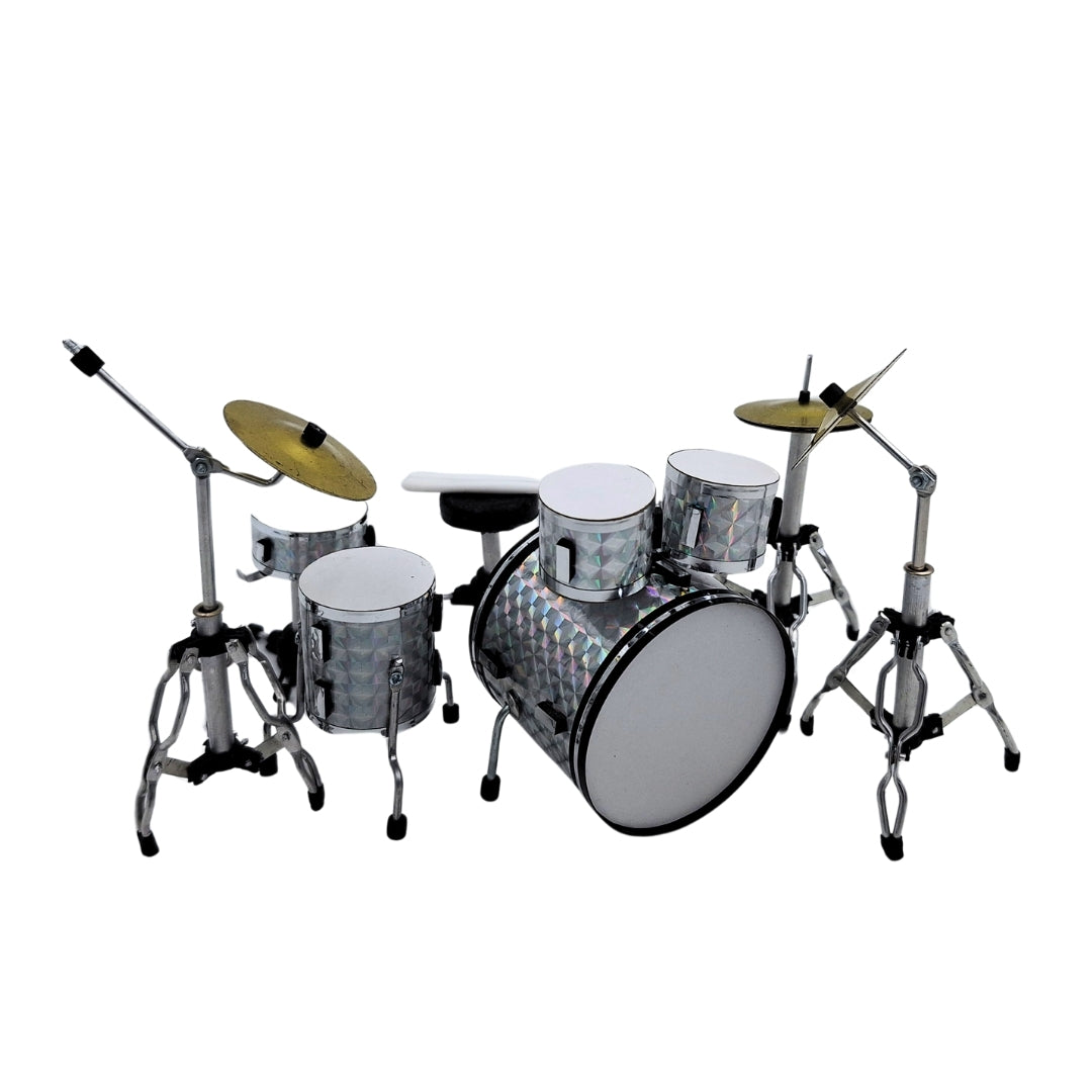 Mini Bateria Decorativa BMD-003 com possibilidade de gravação personalizada