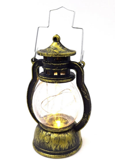 Candeeiro de noite LED em forma de lâmpada de petróleo com possibilidade de personalização por gravação, ideal para presente - altura 12,6 cm, largura 5,8 cm, certificado CE