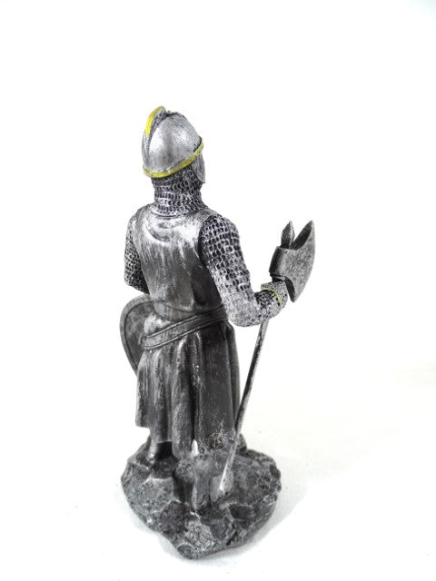Figura de cavaleiro cruzado 18 cm com possibilidade de personalização por gravação