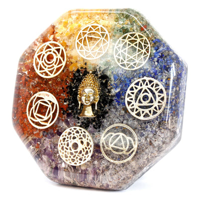 Pacote de Energia para Secretária Orgonite - Chakra Buda