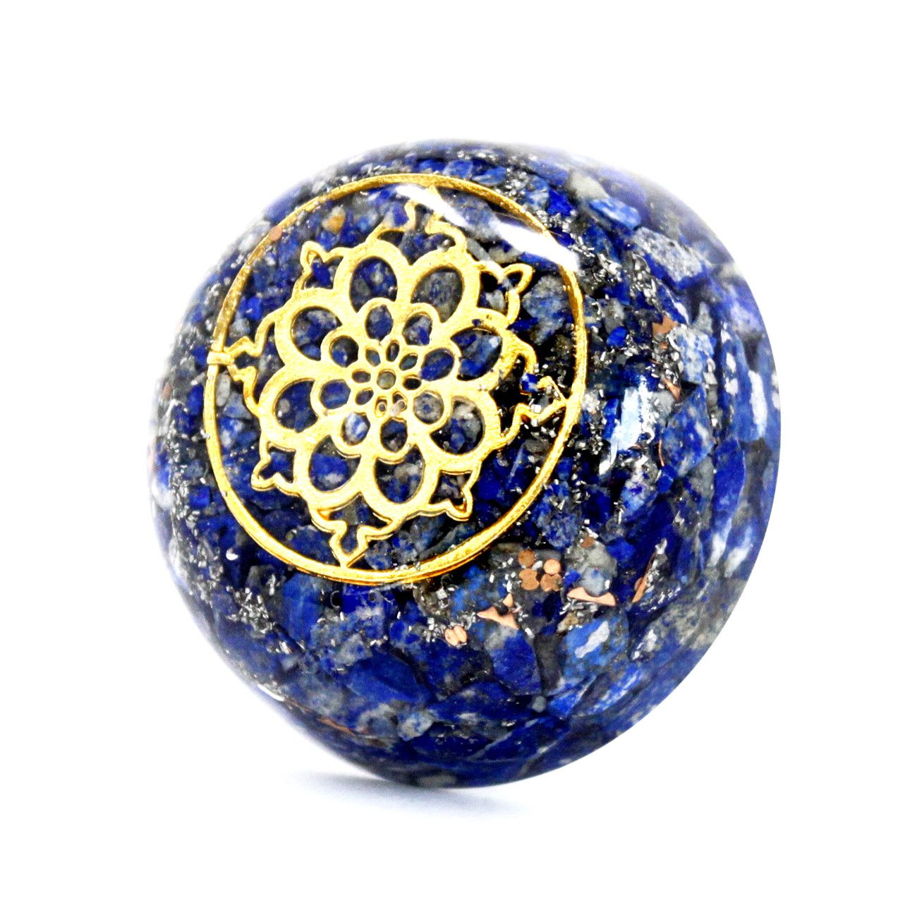 Pacotes de Energia para Secretária Orgonite - Cúpula de Lápis-Lazúli