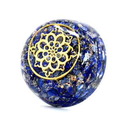 Pacotes de Energia para Secretária Orgonite - Cúpula de Lápis-Lazúli