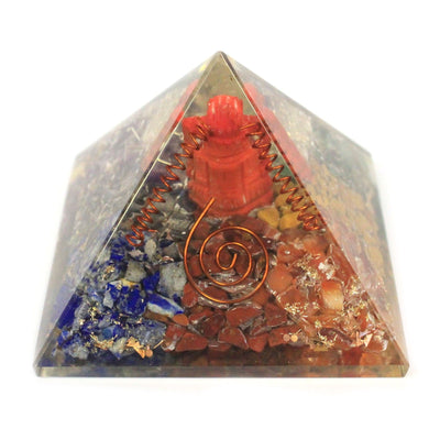 Pirâmide Mágica Orgonite Ganesh 70mm