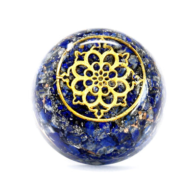 Pacotes de Energia para Secretária Orgonite - Cúpula de Lápis-Lazúli