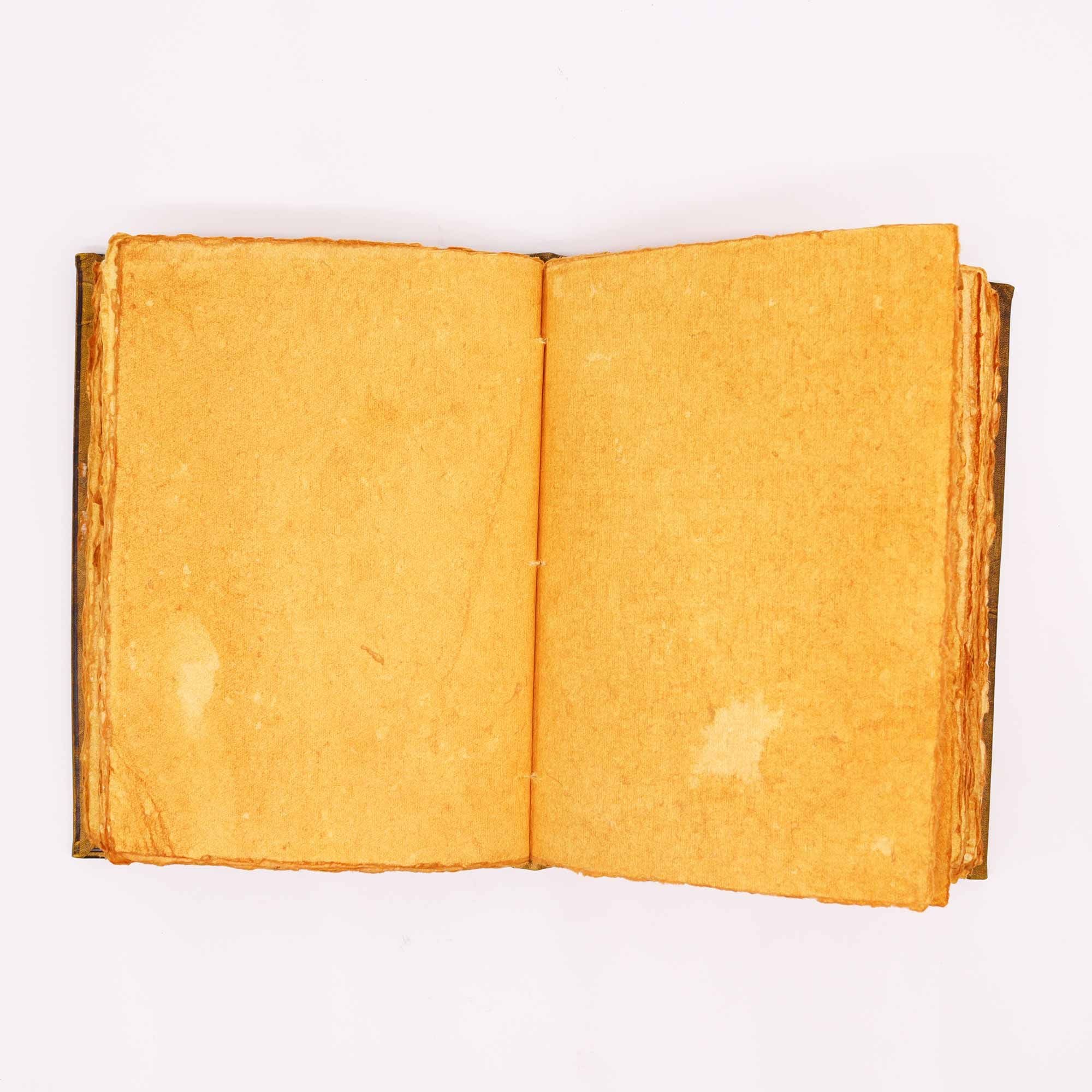 Livro Hefty Coffee Tan com Decoração de Coruja