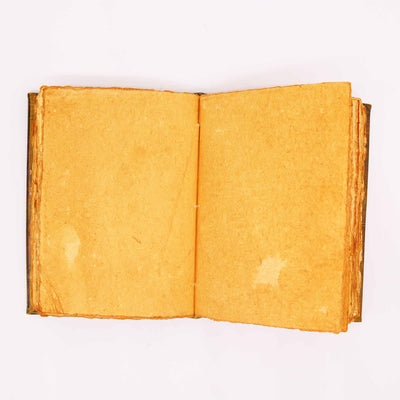 Livro Hefty Coffee Tan com Decoração de Coruja