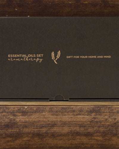 Essência do Mundo – Conjunto Luxuoso dos 12 Óleos Essenciais Mais Populares 5 ml com Conta-gotas
