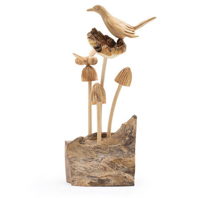 Escultura em Madeira Parasita